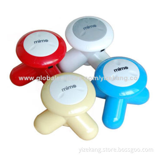 Newest Design Handheld Electronic Mini Massagers with USB, 4.5 to 5V DC Input